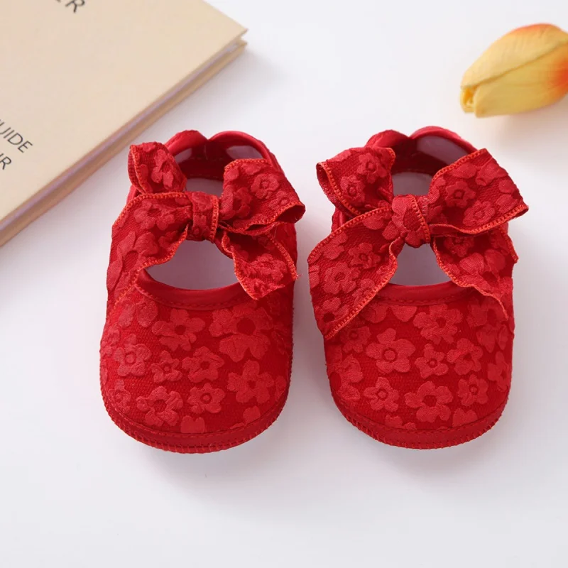 Baby Girl Princess Shoes Summer Newborn First Walkers Non-slip Boys Girls Soft Sole Shoes Toddler Infant Princess Shoes 0-12M