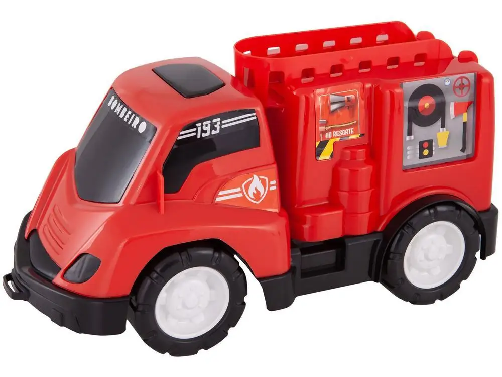 Free Wheel Samba Toys Fire Truck