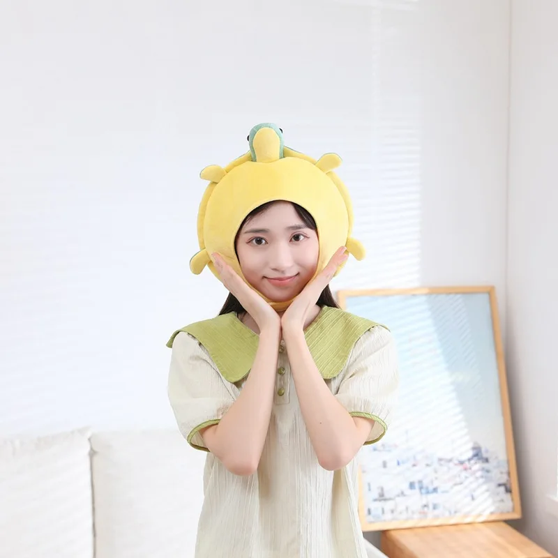 Cute Cartoon Turtle Headwear Hat Performance Photo Prop Girl's Heart Party Decoration Hat Funny Sea Turtle Costume Accessory