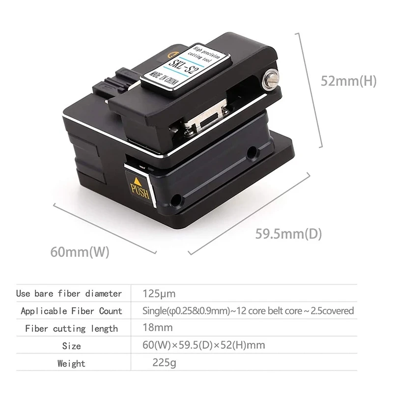 Высокоточный режущий инструмент FTTH SKL-S2 Оптоволоконный кабель Волокно