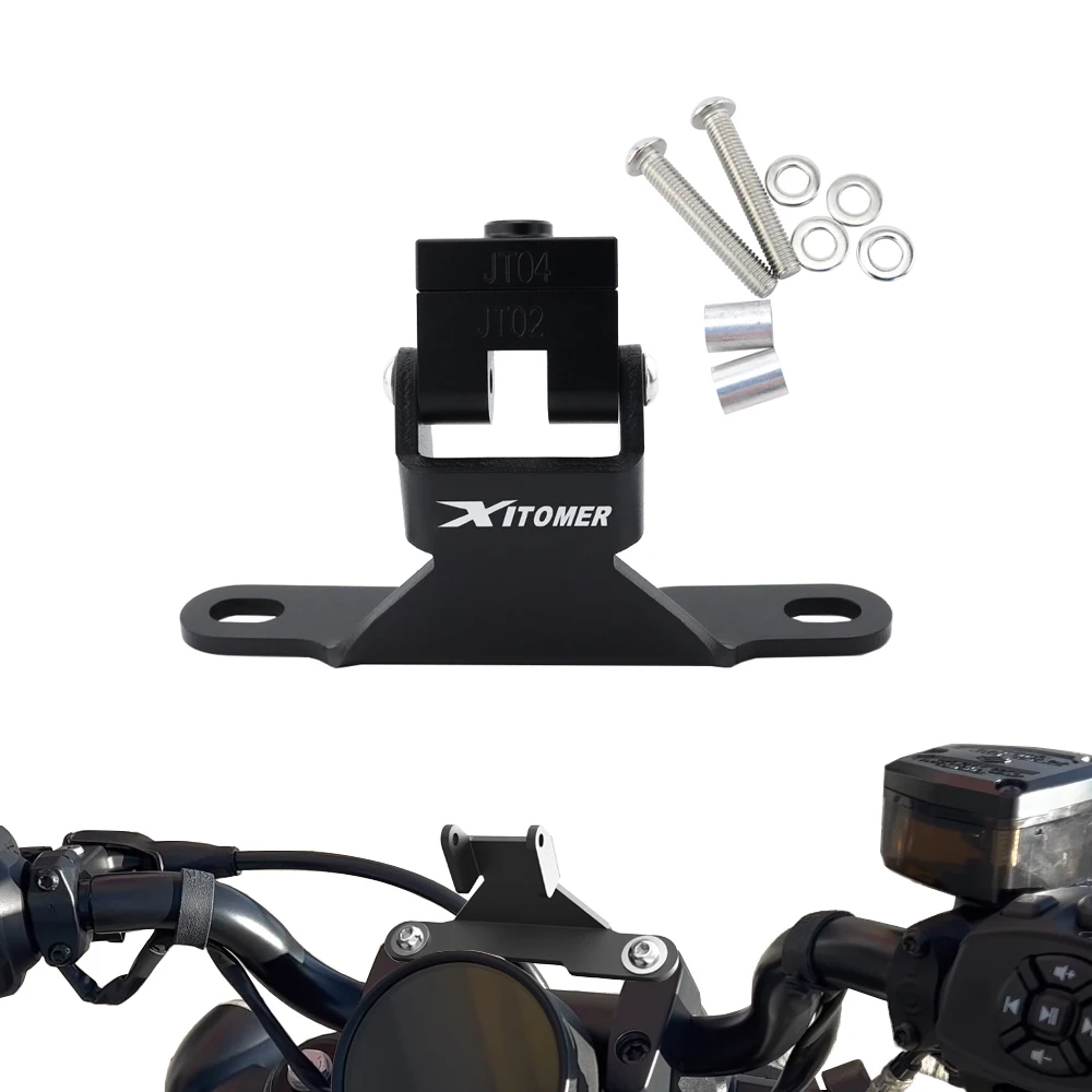 Motorcycle GPS Navigation Plate Bracket For Harley-Davidson Sportster S RH1250 2021-2023 2024 Phone Adapter Holder Support Mount