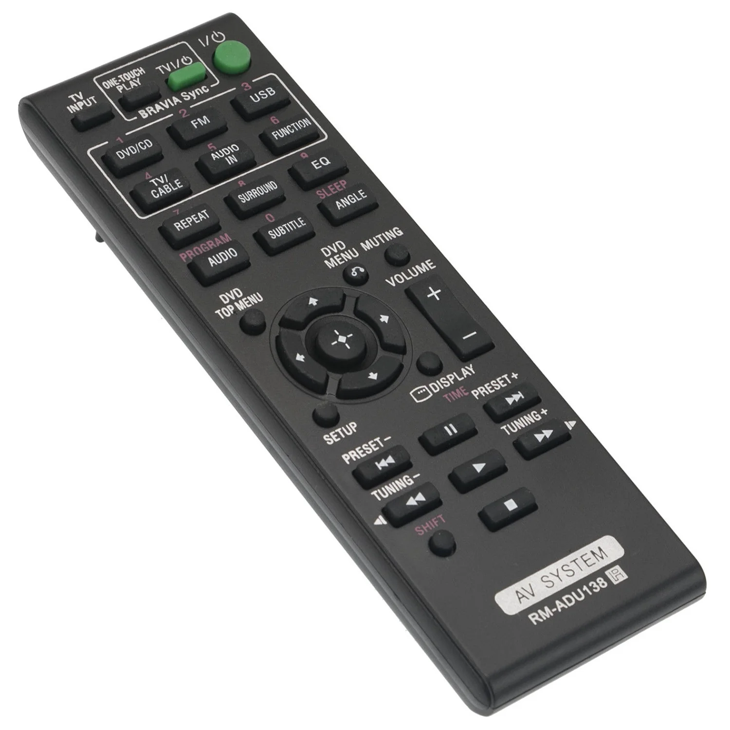 RM-ADU138 Replace Remote Control Fit for Sony AV System DAV-TZ145 HBD-TZ140 HBD-TZ145