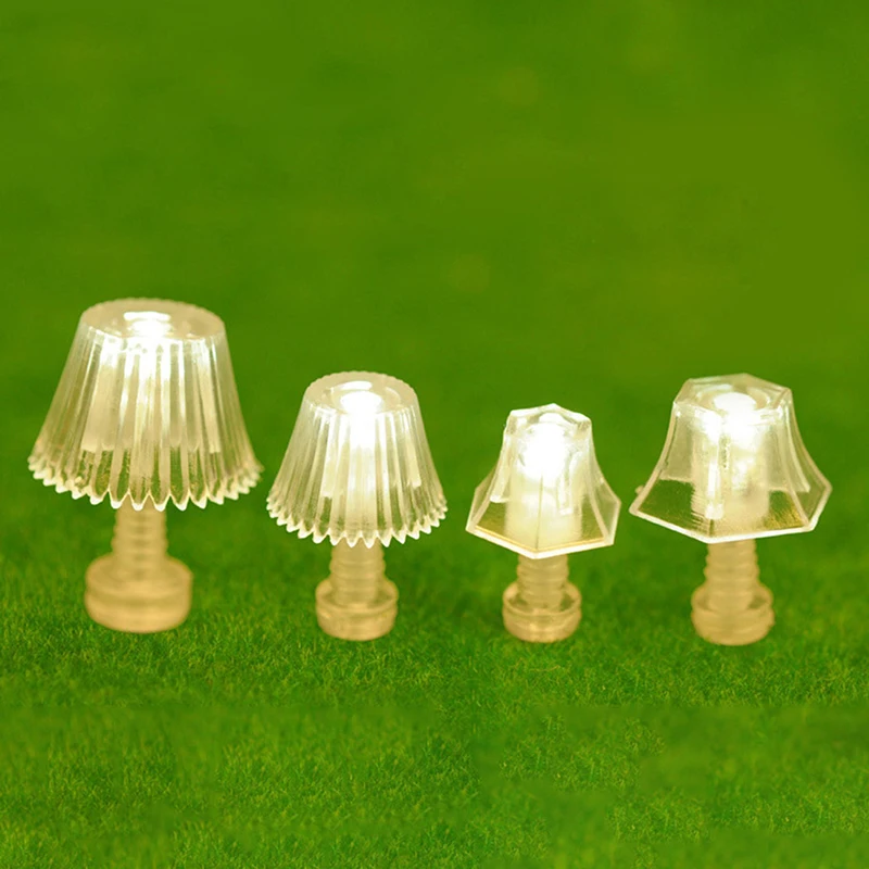 1:25 Dollhouse Miniature Lighting Table Lamp Floor Lamp Home Decor Bedroom Floor Lamp Accessories