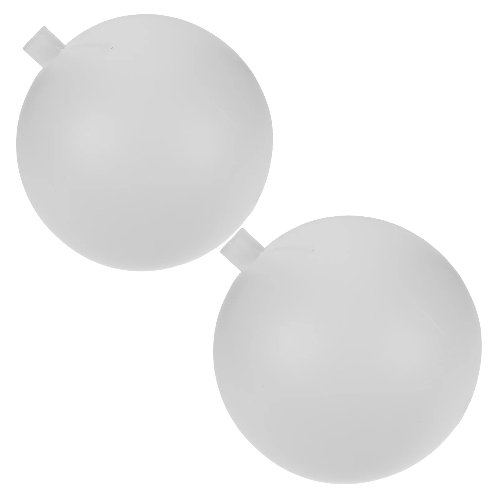 

2pcs Decoration Lampshade: Round Globe Shade Replacement For Ceiling Lights Modern White Plastic Pendant Cover Wedding Festive