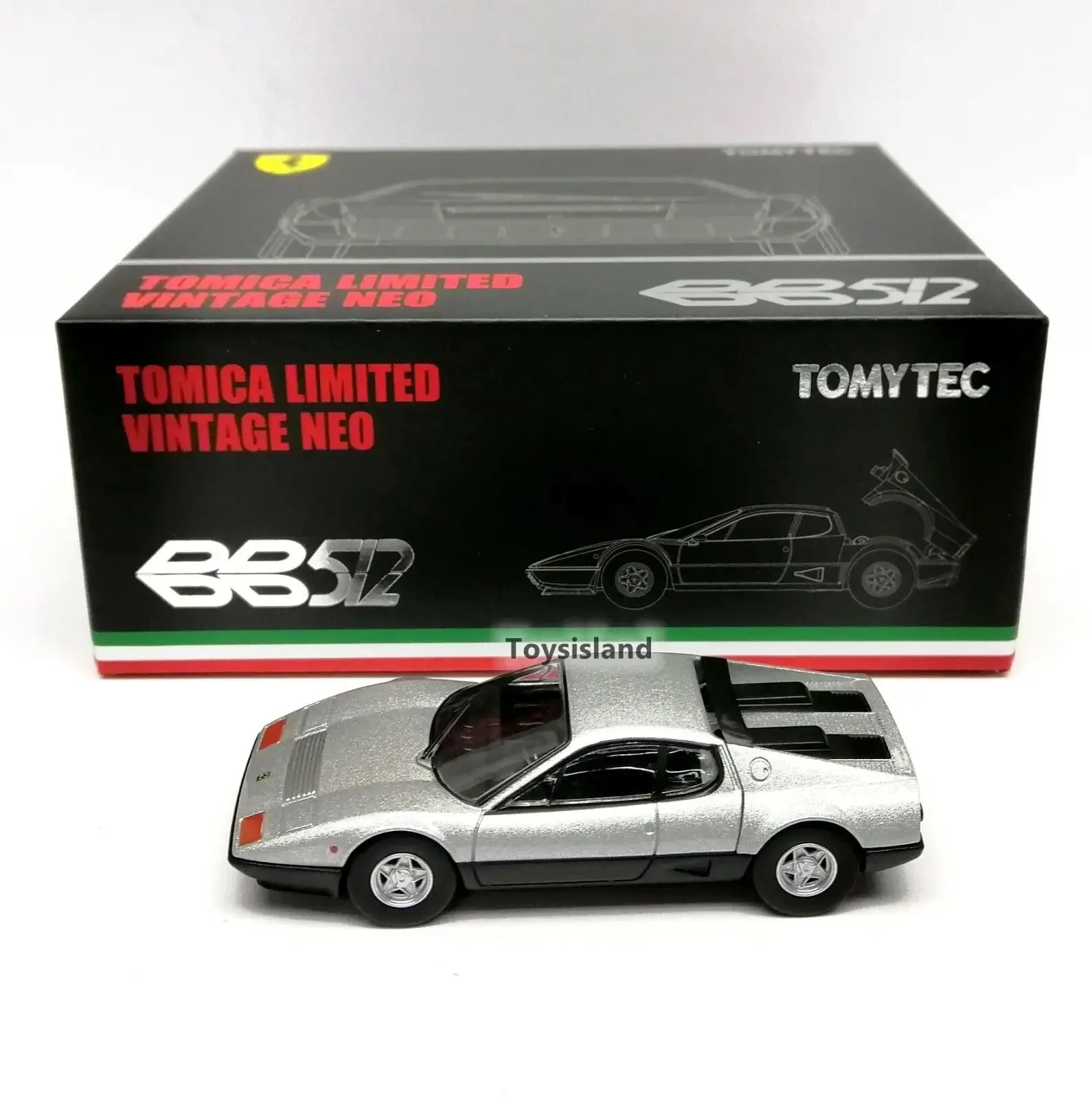 Tomica Limited Vintage NEO TLV BB512 1/64 TOMYTEC TOMY NEW LV SILVER DieCast Model Car Collection Limited Edition Hobby Toys