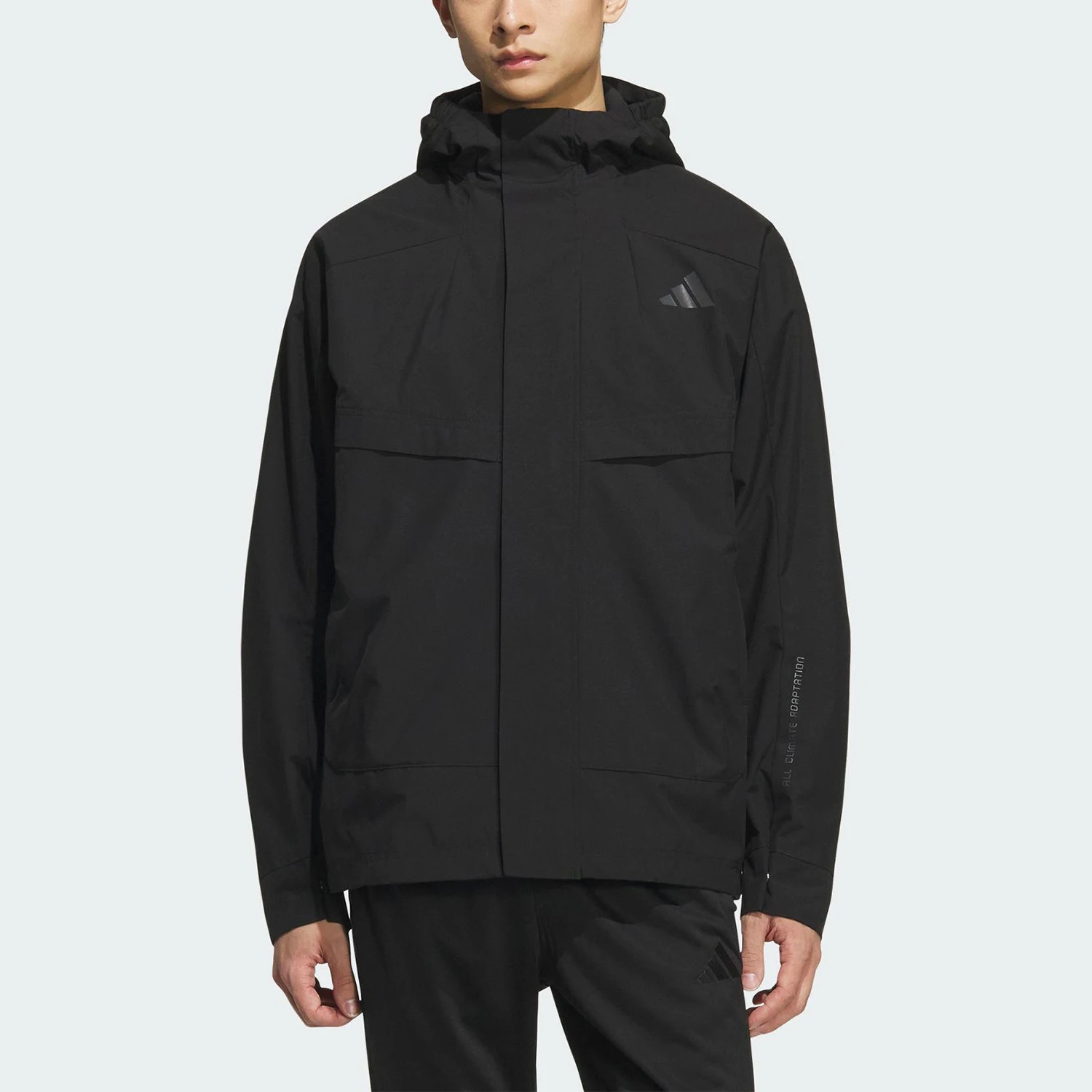 

Оригинальная осенняя мужская спортивная прочная куртка с капюшоном Adidas KB7624