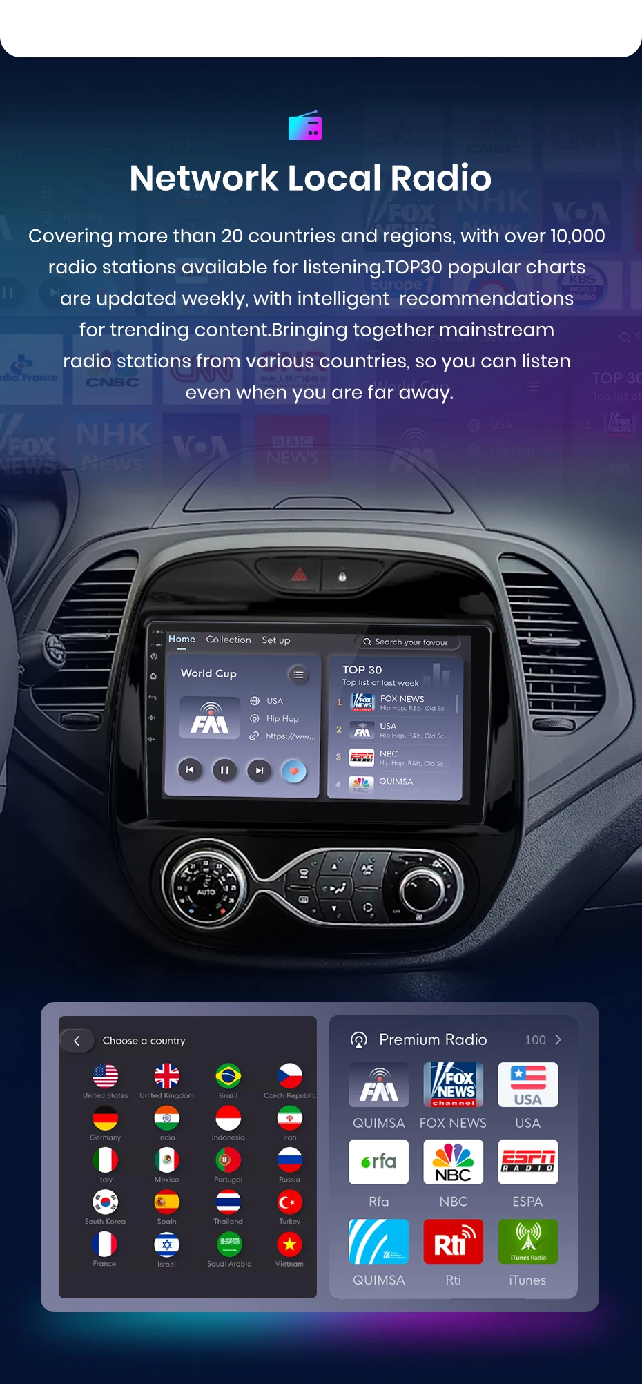 Junsun Drahtlose CarPlay Android Auto Auto Radio Für Renault Captur Kaptur 2016-2019 GPS Multimedia 2 din – Detail 15