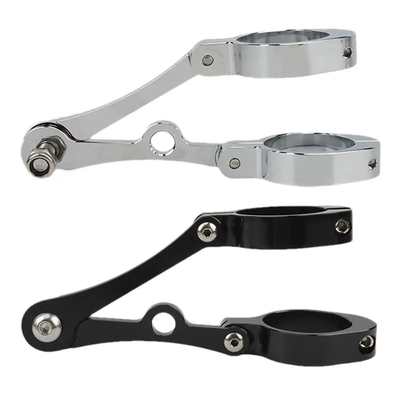

Motorcycle Headlight Bracket Mount Clamp Head Lamp Support Turn Signall Light Holder Universall Motorbike Fork Tube Light Holder