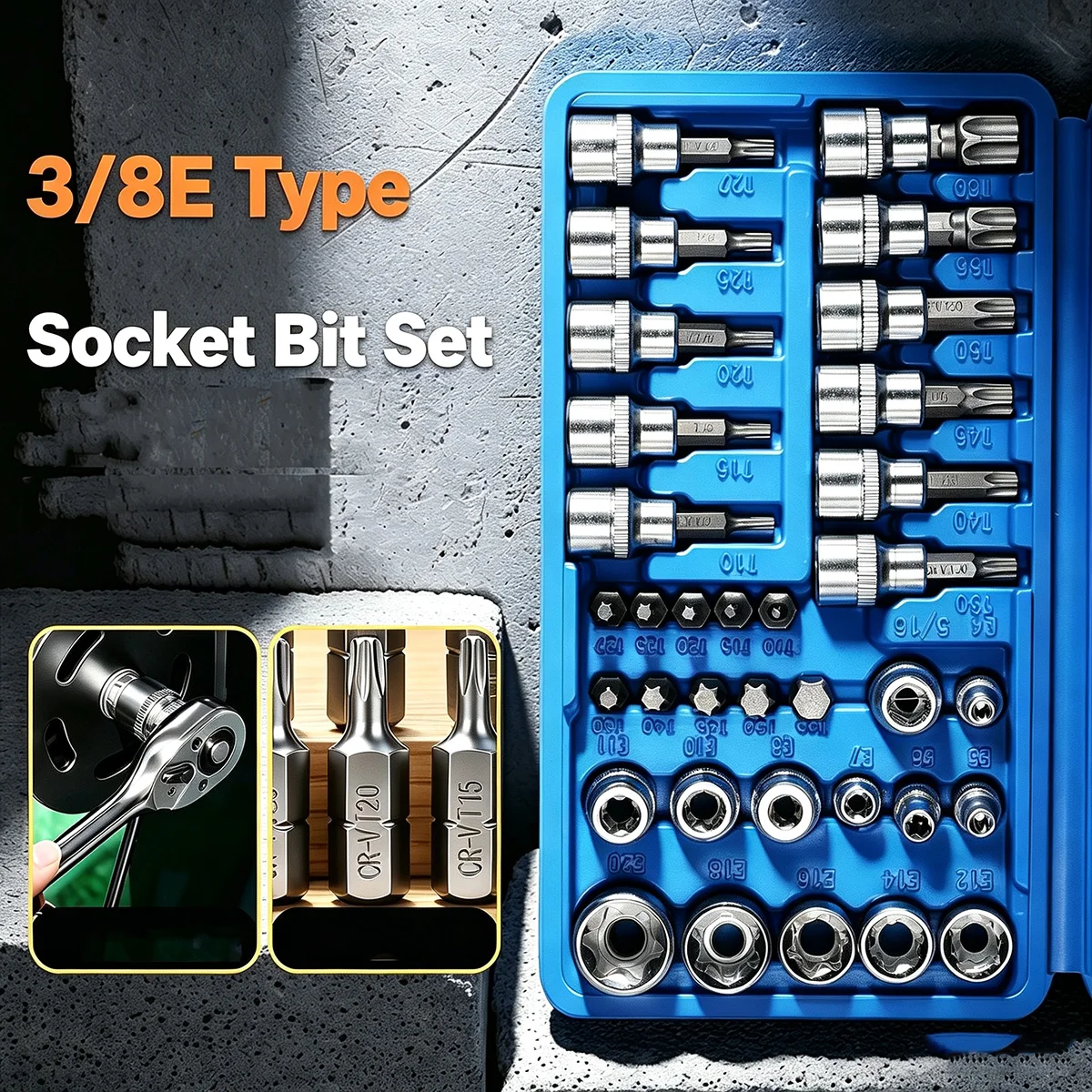 1-4-3-8-1-2-inch-drive-torx-bit-socket-set-e-star-security-bits-anti-impact-auto-motorcycle-repair-hand-tool-kit-high-hardness