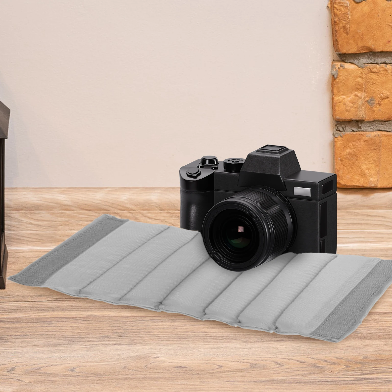 

2pcs Camera Bag Divider Digital Cushioned Inserts Organizer Padded Dividers Storage Kit Lightweight Portable Travel Outdoor