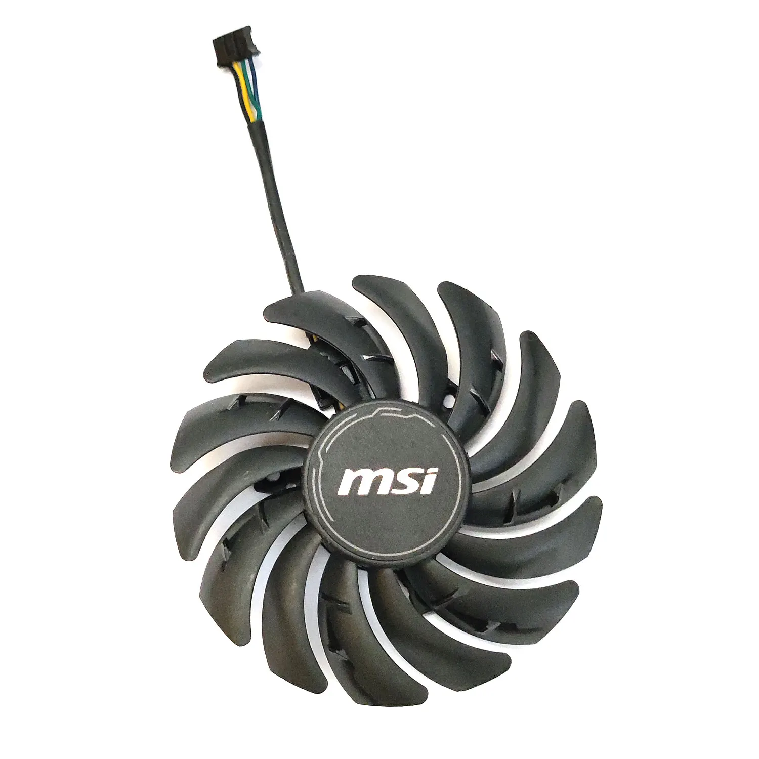 NEW 85MM 4PIN 12V 0.40A PLD09210S12HH RTX 3080 GPU Fan，For MSI RTX 3070 3080 3090 VENTUS 3X GAMING Graphic Card Cooling Fan