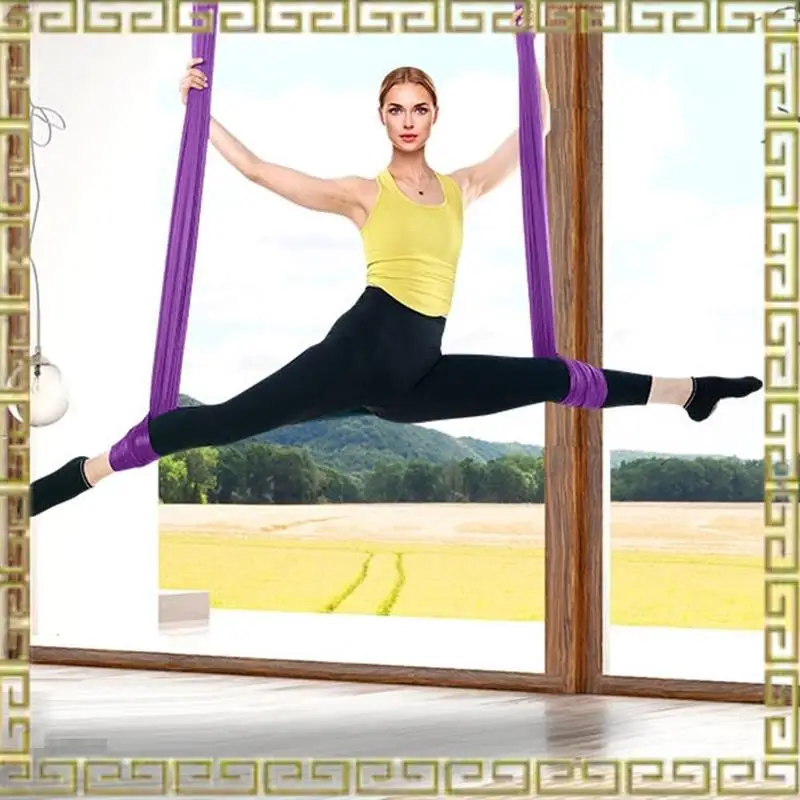 

Aerial Yoga Hammock 2.8M Wide Yoga Hammock Home Indoor Fixed Rope Hanging Cloth Suitable For All Levels Of Fitness