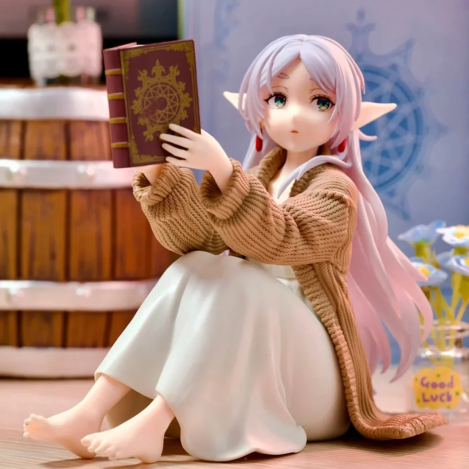 13 سنتيمتر فريرين: ما وراء نهاية الرحلة فريرين أنيمي الشكل فستان منسوج عمل الشكل البلاستيكية جمع نموذج ألعاب الدمى هدايا عيد الميلاد #4