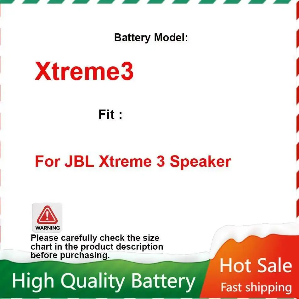 

Bluetooth Speaker Battery For Jbl Xtreme 3 Xtreme3 Environmentally Friendly