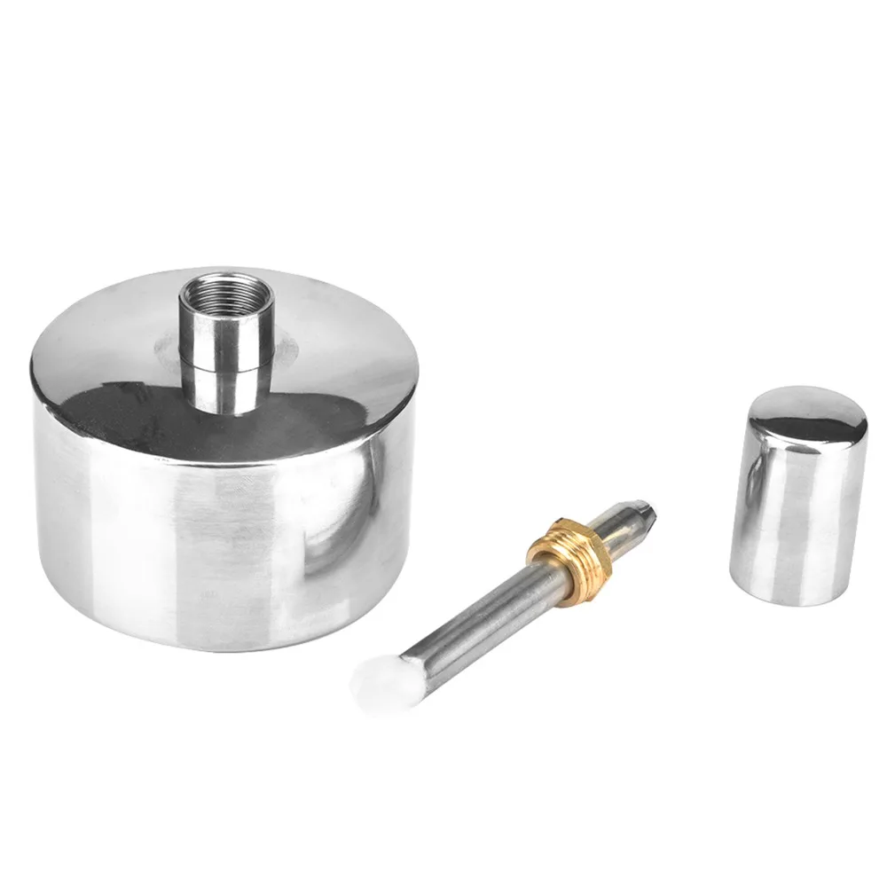 400ml Capacity Alcohol Lamp 304 Stainless Steel Brass Screw Bunsen Burner Laboratory Lab Lamp for Chemistry Biology Laboratory