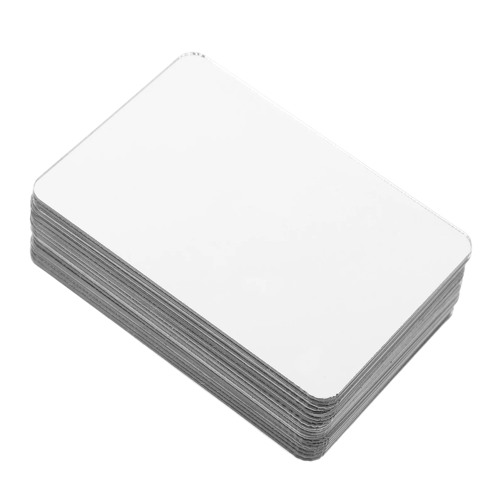 

20pcs Adhesive Square Mirror Tiles Mini Acrylic Mirrors For Crafts Diy Projects Hand Periscope Portable Science Teaching