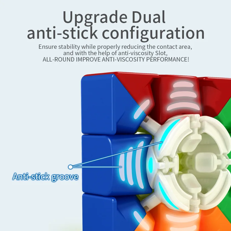 Магнитный магический куб MOYU RS2/3/4 M maglevв 3x3 2x2 4x4 3 × 3, профессиональный 3x3x 3-скоростной пазл, детская игрушка, магнитный куб Magico