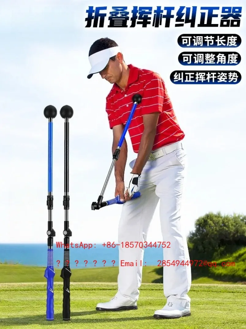 2026     Golf Practitioner, Retractable Folding Swing Stick, Posture Correction