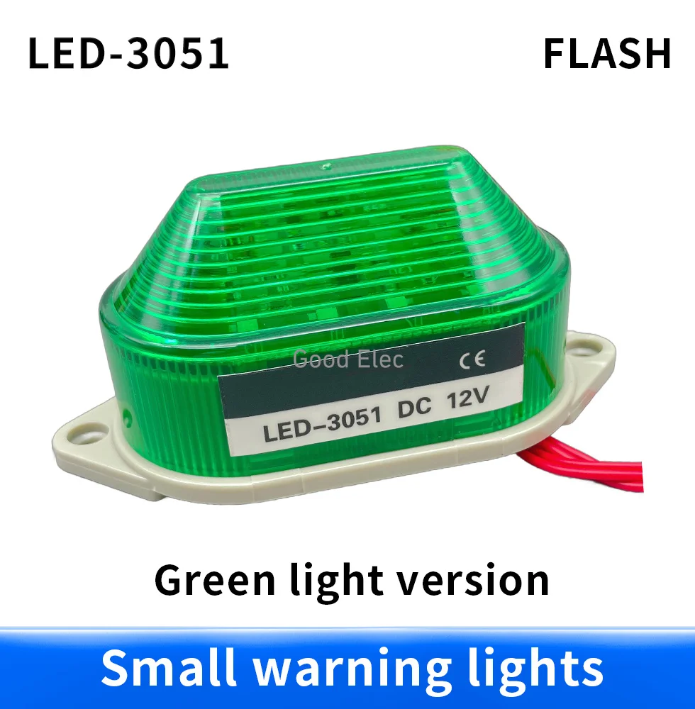 LTE-3051/5051 flash small LED strobe warning light  Indicator light  12V 24V 220V Indicator light LED Lamp Security Alarm