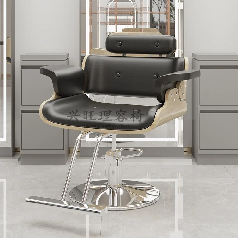 Armchair for Beauty Salon Furniture Manicure Hair Mirror Station Auxiliary Chair Professional Hairdressing Chairs Luxury Barber