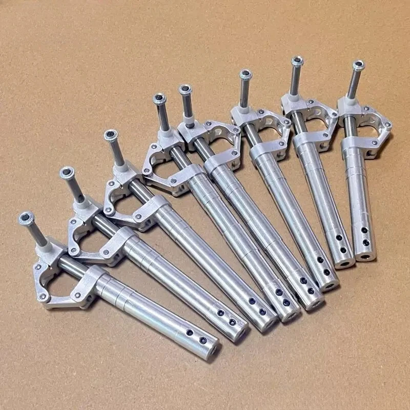 1 Pair 110-170mm D4 D5 Reinforced Rear Damping Landing Gear for 5-10KG EDF Jet RC Airplane Spare Parts