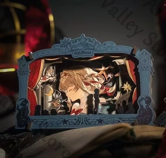 

Genuine Anime Reverse:1999 Cosplay Wooden Standing Sign Cartoon Three-dimensional Theater Desktop Ornament Hallowmas Xmas Gift