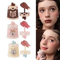 Flower Knows Sweetie Bear Coating Lip Jelly Hidratante Brillo Labial Tinte Hidratante Larga Duración No Pegajoso Maquillaje Vegano