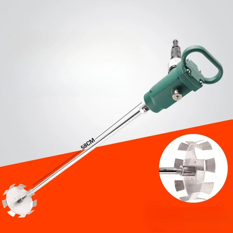 เคลือบสีแบบพกพา TJ3 เครื่องผสมนิวเมติกเครื่องผสมป้องกันการระเบิด