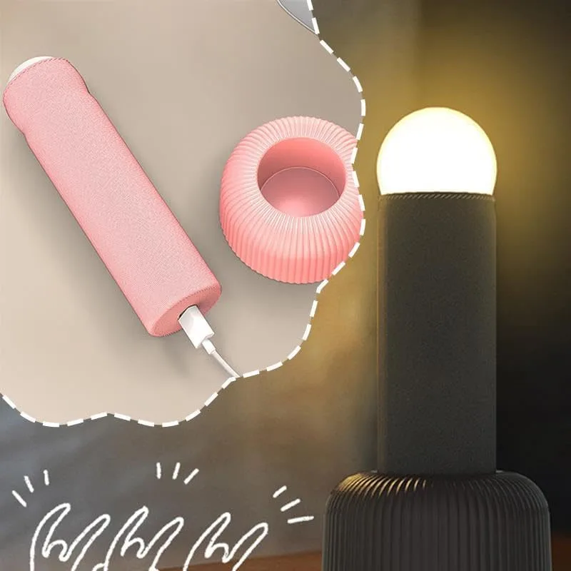 مضحك ليلة ضوء الكبار الكمامة هدية قابلة للشحن الإبداعية العمود LEDLamp غريب المزحة الديكور حزب الفكاهة عيد ميلاد الفيل الأبيض