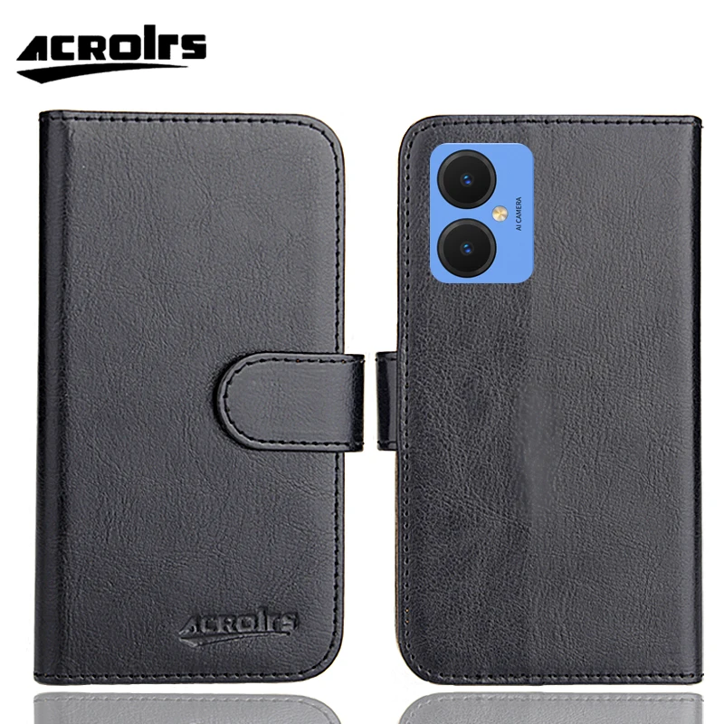 Чехол FreeYond F9S M5 5G, 6 цветов, флип, ультратонкий модный индивидуальный ретро-мягкий кожаный эксклюзивный чехол для телефона Crazy Horse