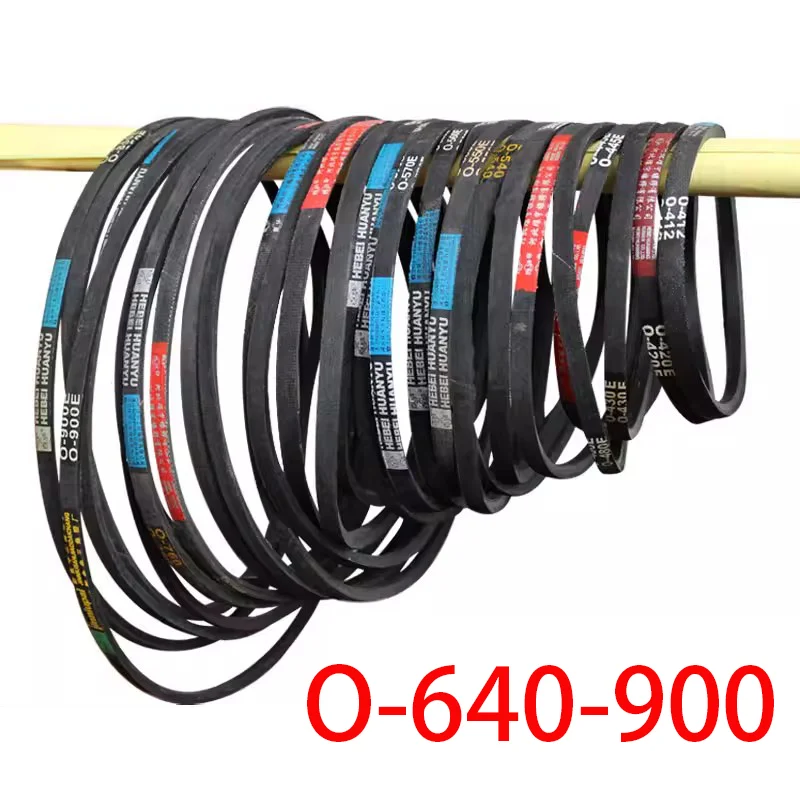 O-640--O-900 Washing machine belt O-type universal full/semi-automatic pulley accessories Washing machine triangle belt conveyor