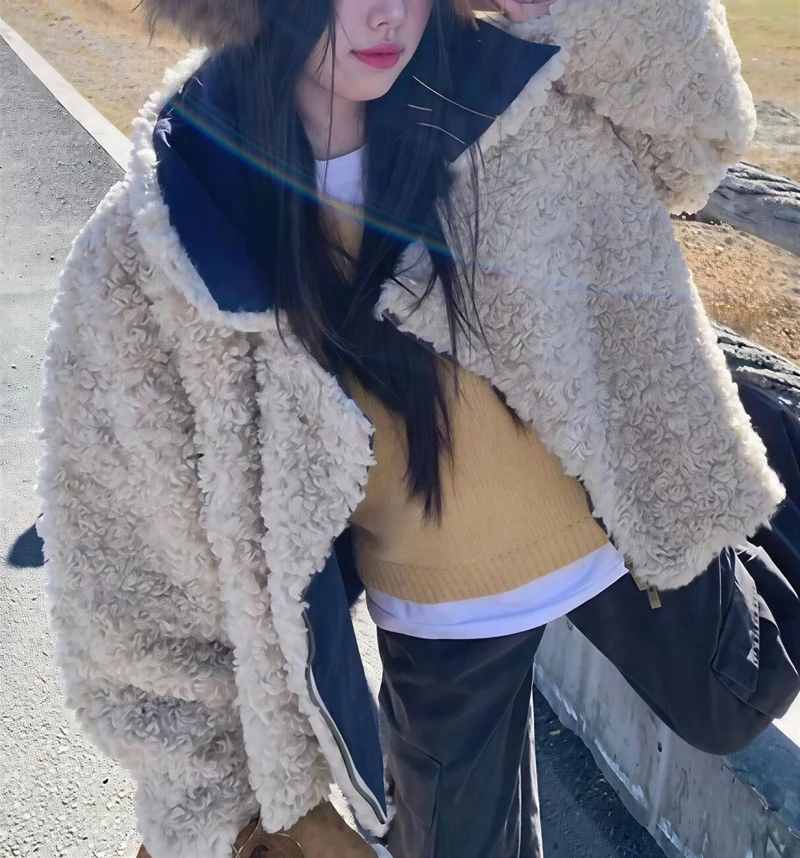 

Парки женские длинные, осенние дышащие, из биохлопка, регулируемые трапециевидные формы, абрикосовые, однобортные, расклешенные, с бантом, с поясом, ленты, шнуровка, 2025 г.