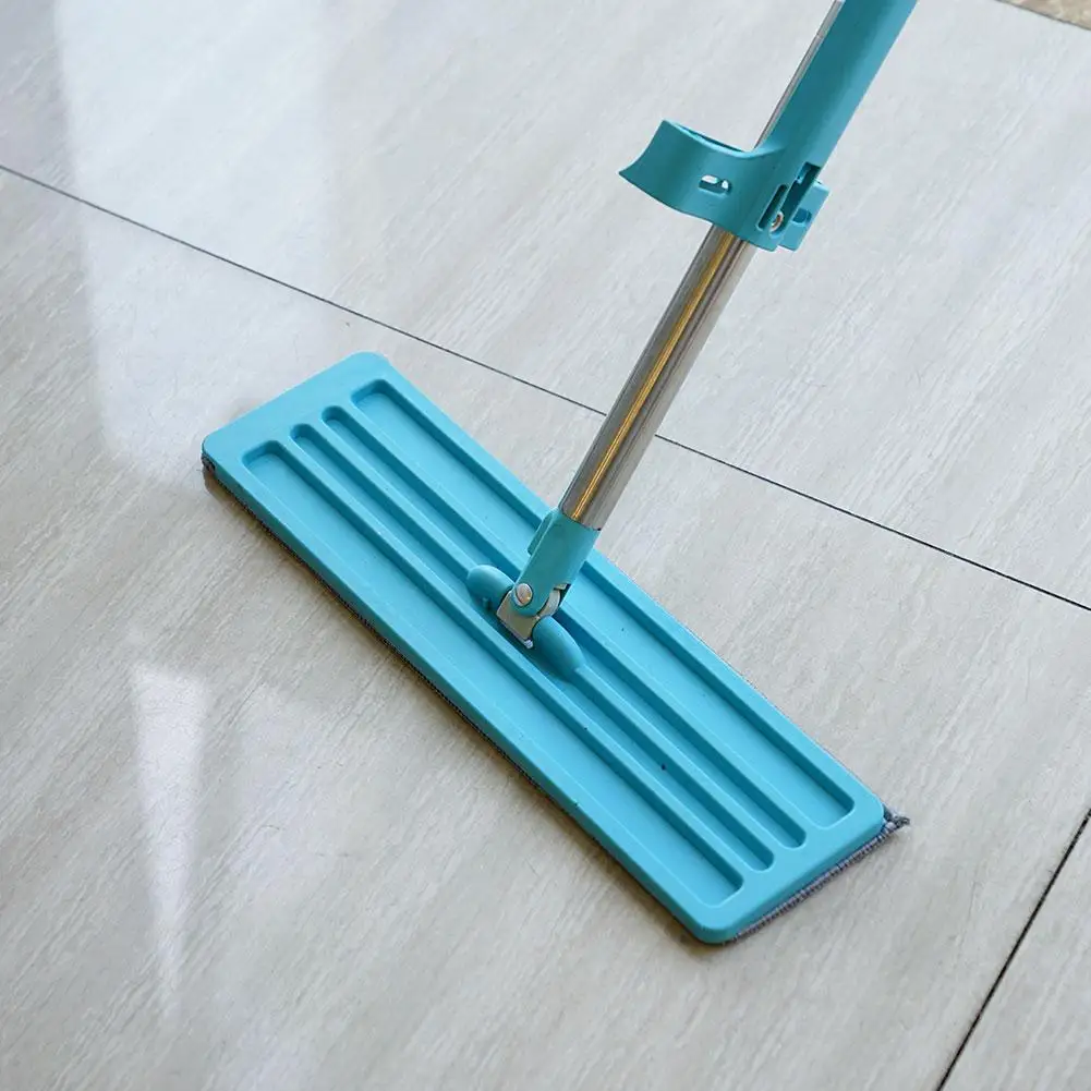 Newest Microfiber Flat Mop Hand Free Squeeze Cleaning With Tools 2023 Lazy Washable Mop Floor Cleaner Mop Mop Household Pad H4J8