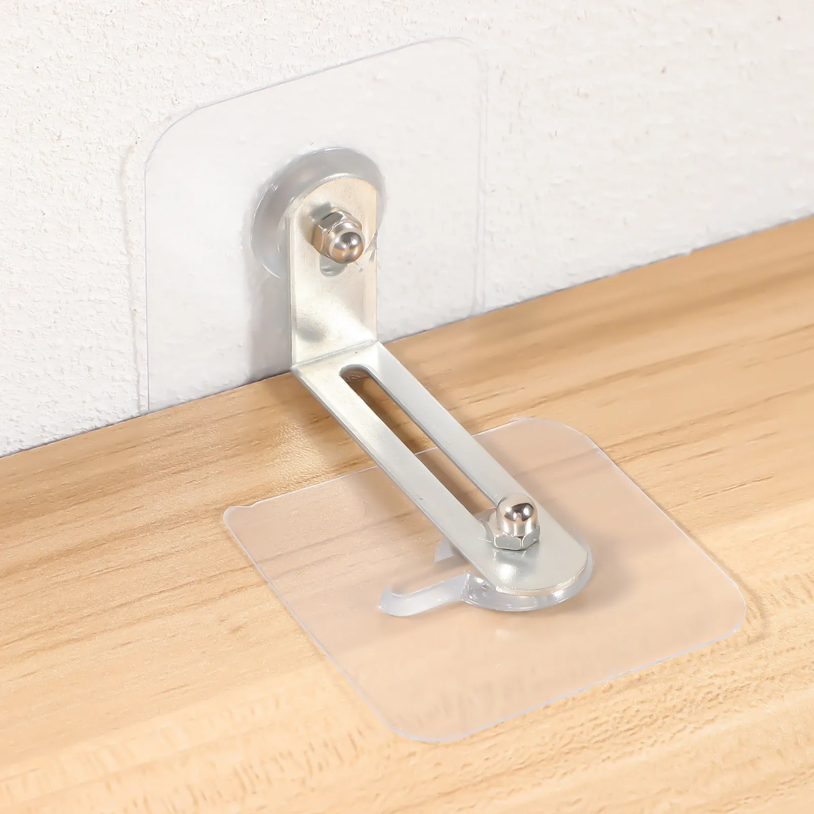 8Pcs Furniture Anchors for Proofing Stick-on No Damage Wall Mount Anti-Tip Safety Stickers for Dresser Bookcase Cabinet