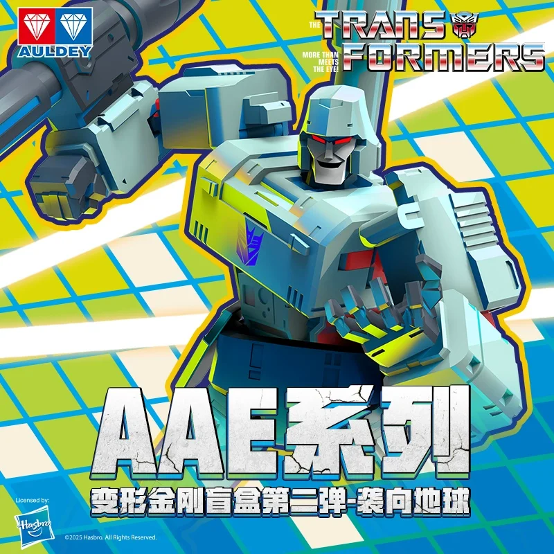 AULDEY Original Transformers AAE Series Second Installment Blind Box Mobile Doll Model Optimus Prime Starscream Toy for Boy Gift