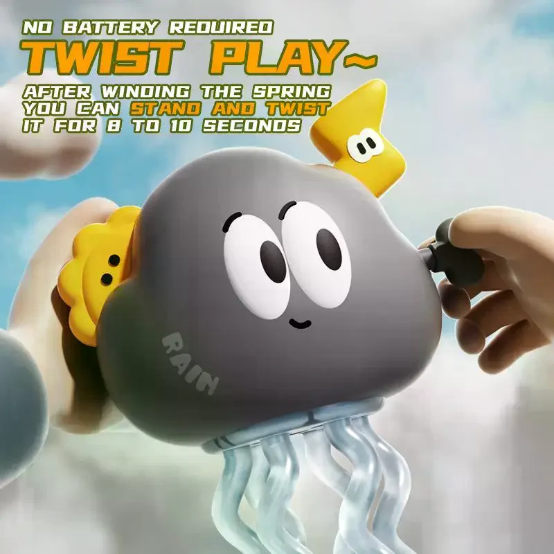 

Interactive Cloud Octopus Desktop Wind-Up Toy: Ideal for Sensory Stimulation, Calm Play and Group Gathering