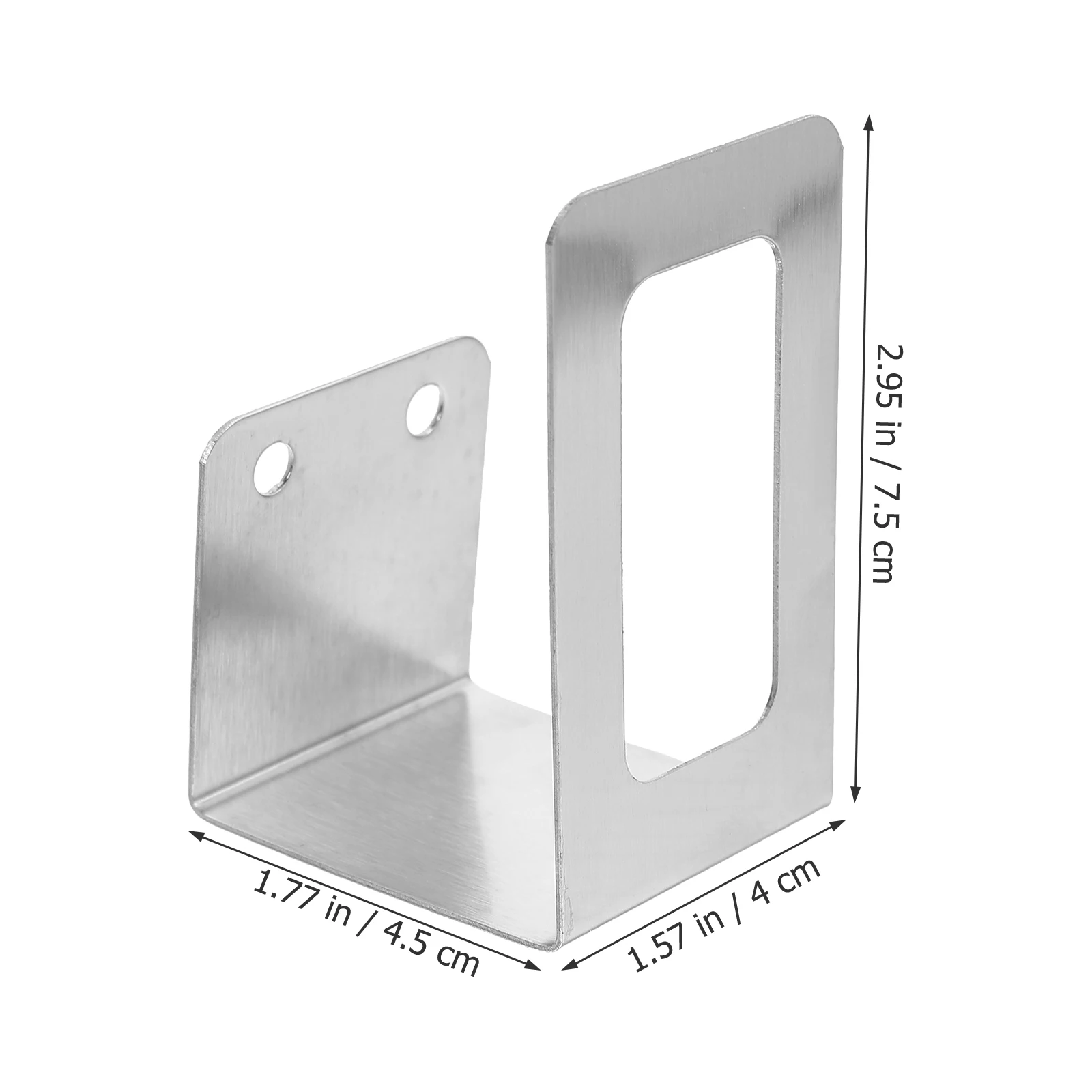 

2Pairs Pot Lid Holders Wall Mounted Stainless Steel Organizer Kitchen Rack for Pot Cover Drying and Storage Kitchen Utensil