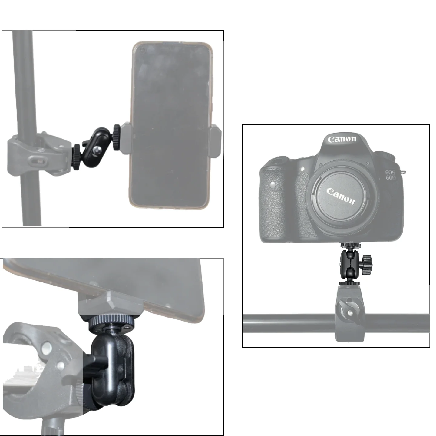 Double Ball Heads Magic Arm Wi - огляд і ціна Photography Video Lighting Kit With Adjustable Tripod Stand