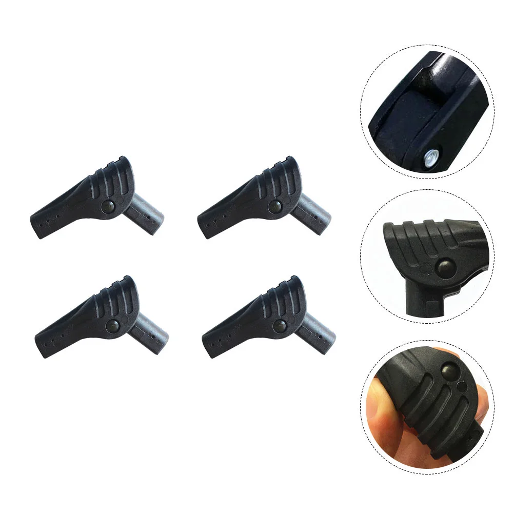 

4 Pcs Tent Joint Car Seat Gap Organizer Folding Accessories Supplies Support Rod Connector Adapter Nylon