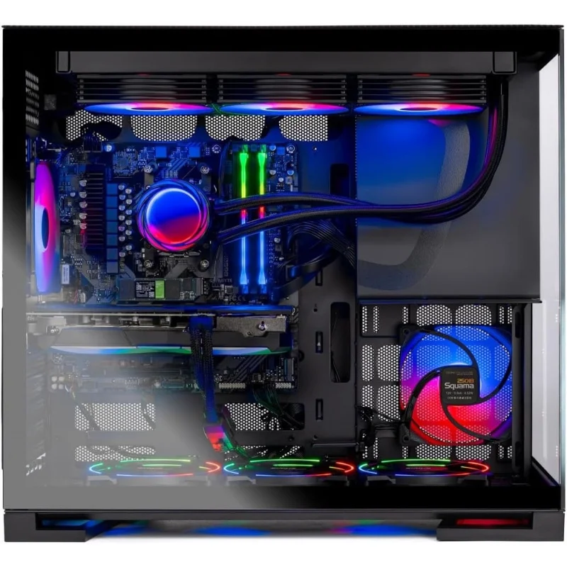Gaming Viper Desktop PC, Ryzen 7 7800X3D 4.2 GHz (5GHz), RX 9060XT 16GB, 1TB Gen4 NVMe SSD, 32GB DDR5 RAM 6000 RGB