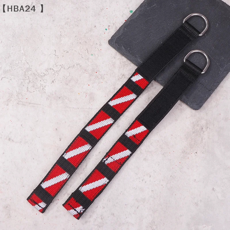 

1pcs Adjustable Diving Wrist Strap Lanyard Webbing Band With Metal D-Ring Freediving Webbing Holder Strap Swim Pool Parts