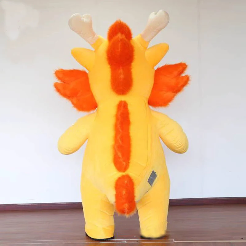 Newest Inflatable Dragon Mascot Costume Cosplay Suit for Adult Kids Furry Party Fursuit Presale