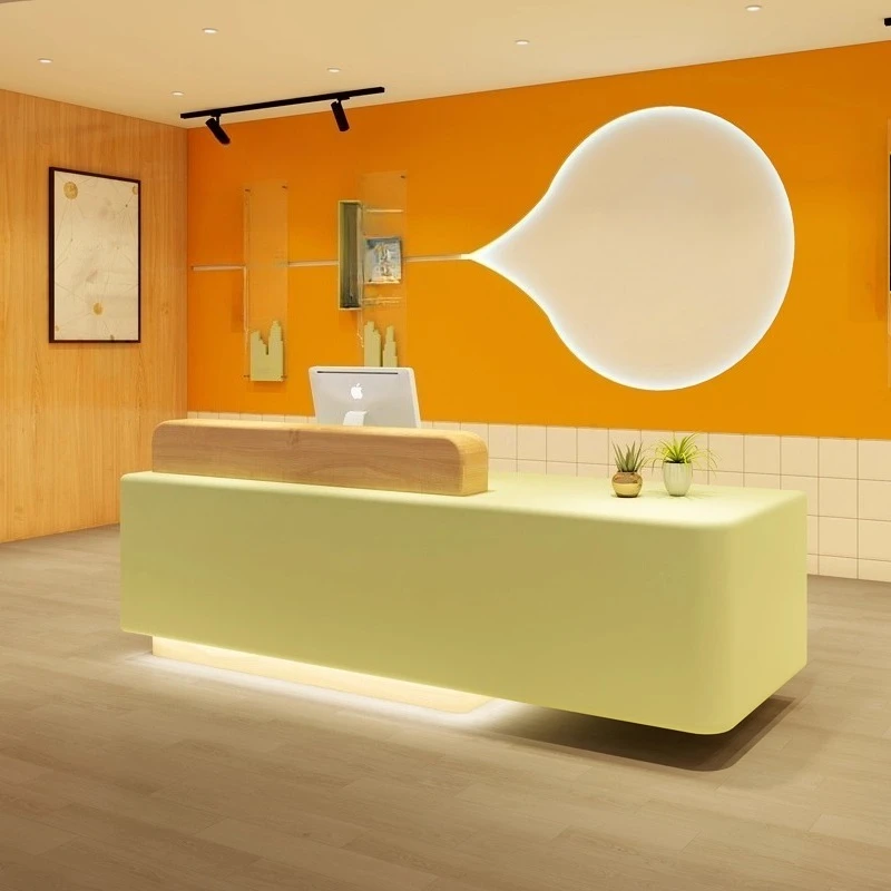 

Beauty Welcome Reception Desks Minimalist Wood Organizers Unique Reception Desks Best Shelves Mostrador Commercial Furniture