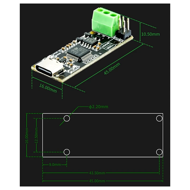 Canable Canbus Transceiver USB To PCAN Protocol Analyzer Adapter CAN2.0 Serial Controller