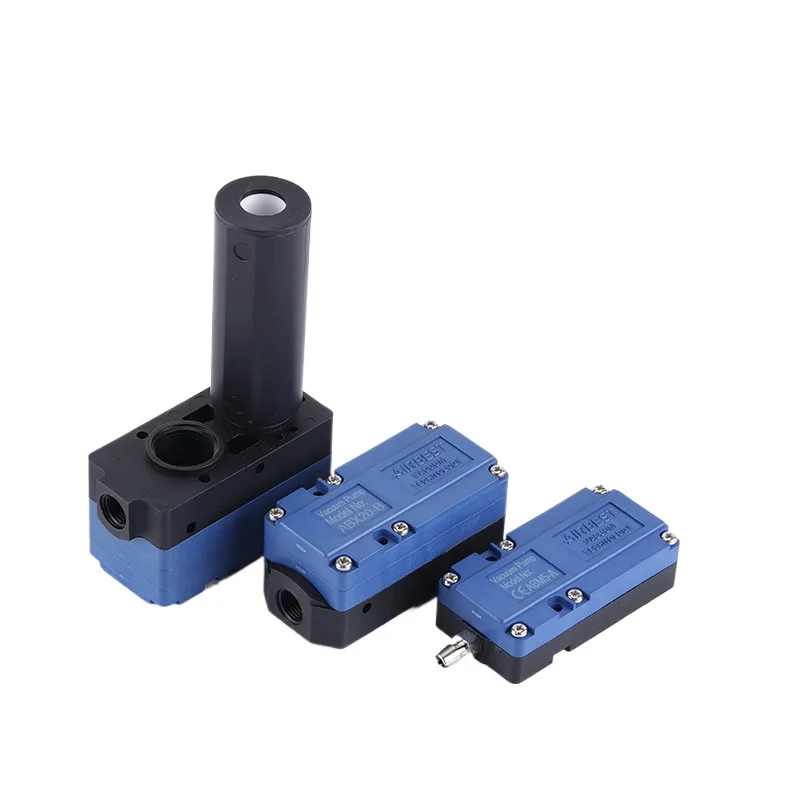 High Efficiency ABM/ABX Vacuum Generator with Muffler, Pneumatic Vacuum  for Automation Industrial Systems