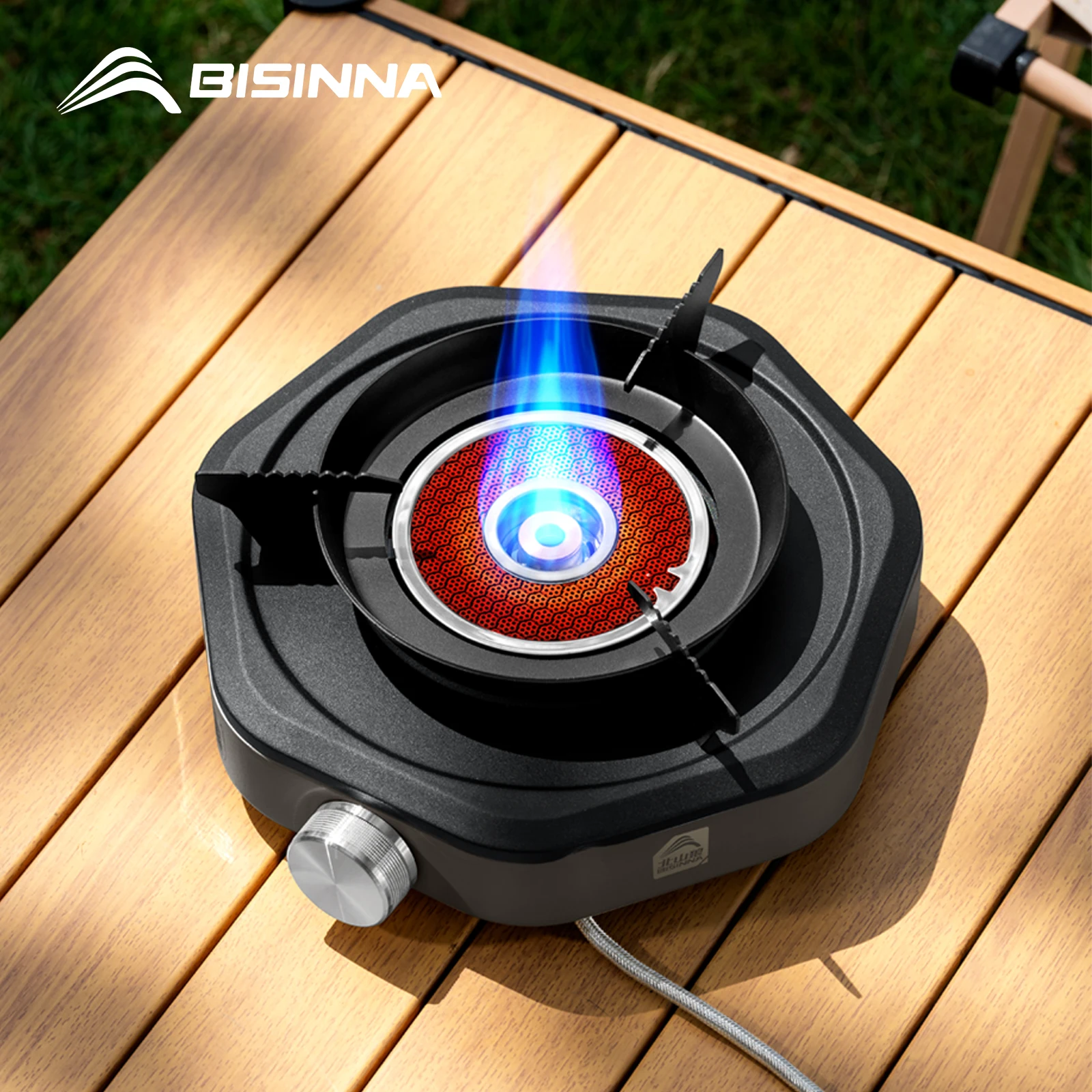 

BISINNA уличная инфракрасная газовая горелка портативная газовая горелка для кемпинга легкие принадлежности для кемпинга для пикника и пешего туризма