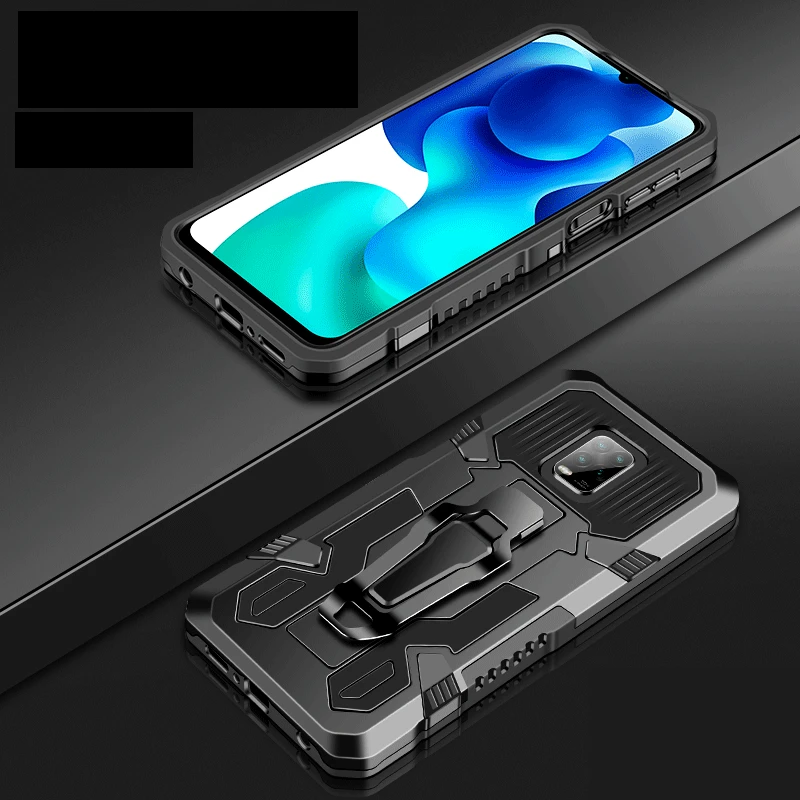 Funda Case for Xiaomi Redmi Note 10 Pro Note 9S Note 9 Pro 9C 10X  Back Clip Coque Shock Proof Protective Capa Phone Case Cover