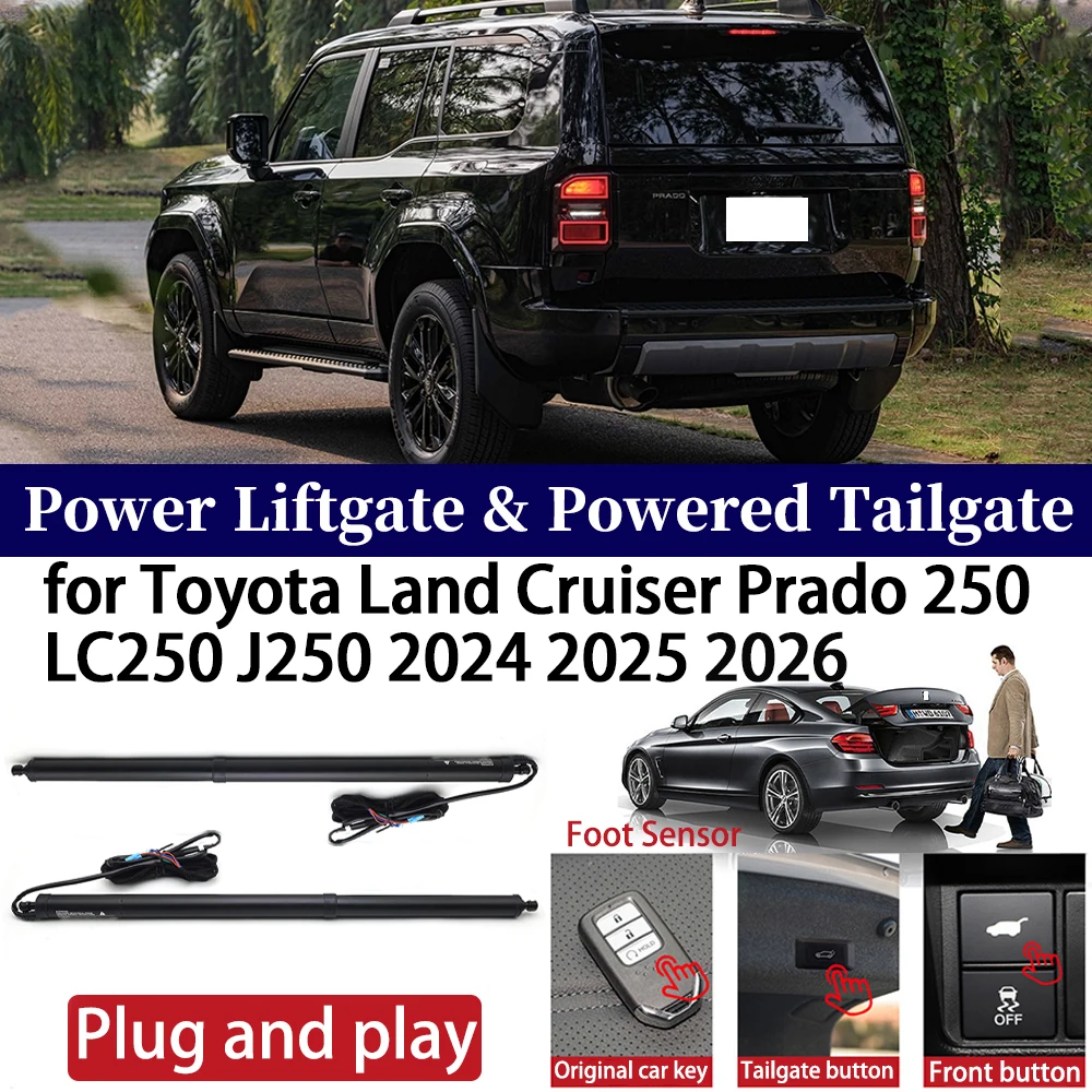 for Toyota Land Cruiser Prado 250 LC250 J250 2024 2025 2026 Car Auto Power Electric Tailgate Liftgate Lift Trunk Closer System
