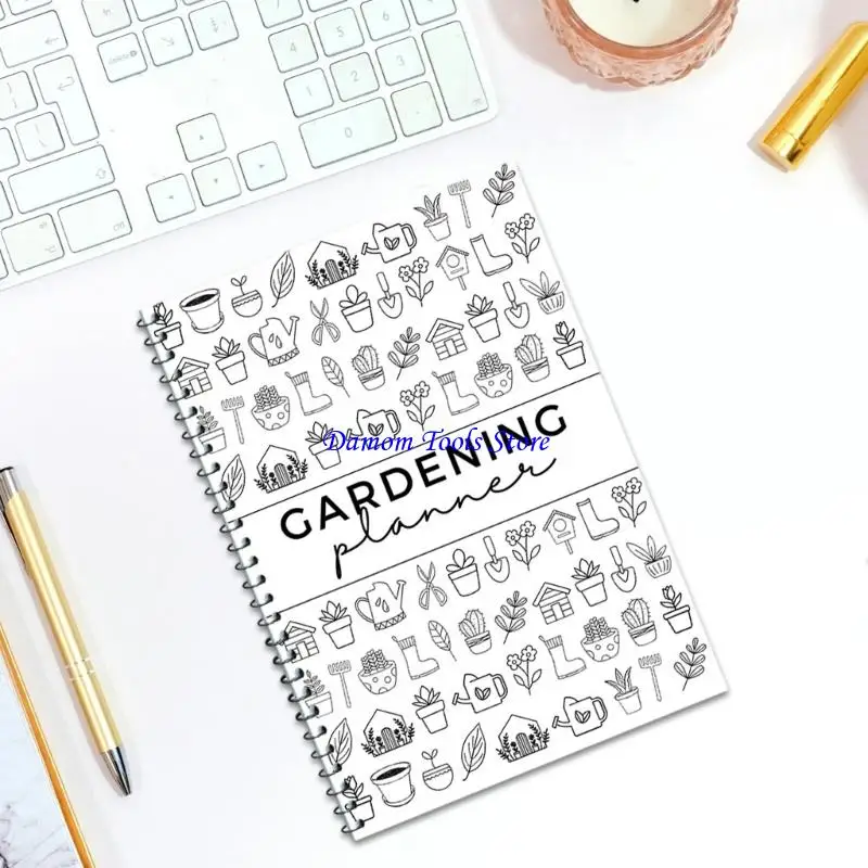 57be Hulten Garden Planner и Diary Book Sketchbook Daily Weekly Planner Notebbook