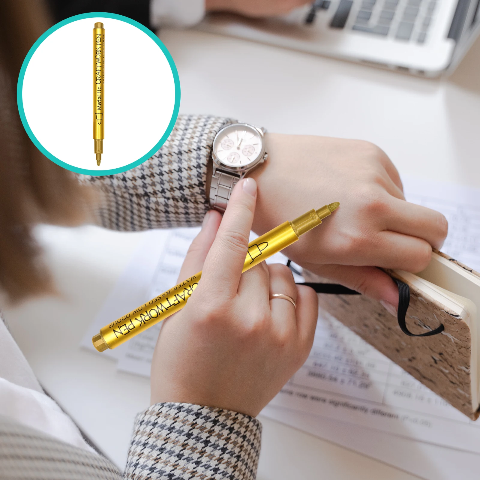 

10 шт., ручки для рисования на масляной основе, металлические маркеры для автомобиля, художественные поделки, деревянные керамические блестящие маркеры для перманентной живописи